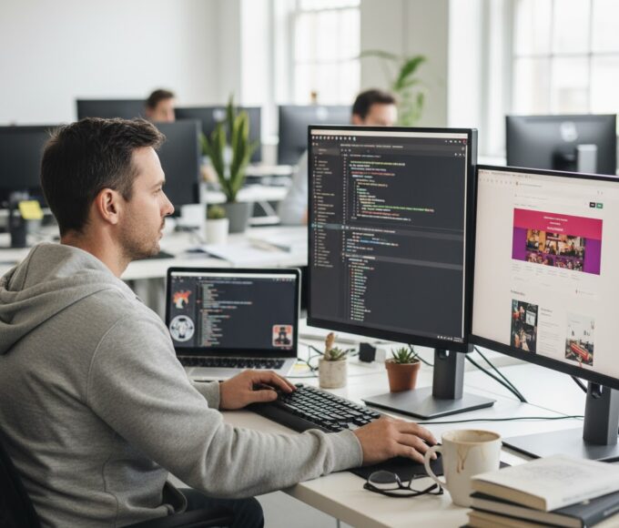 web developer cognition corner